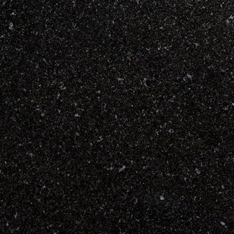 Sidetable zwart graniet - wit onderstel 100x20cm